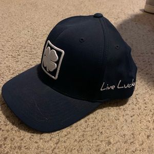 Live Lucky navy mens Topgolf crush event cap
